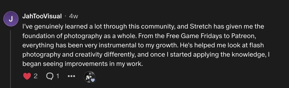 Patreon member review