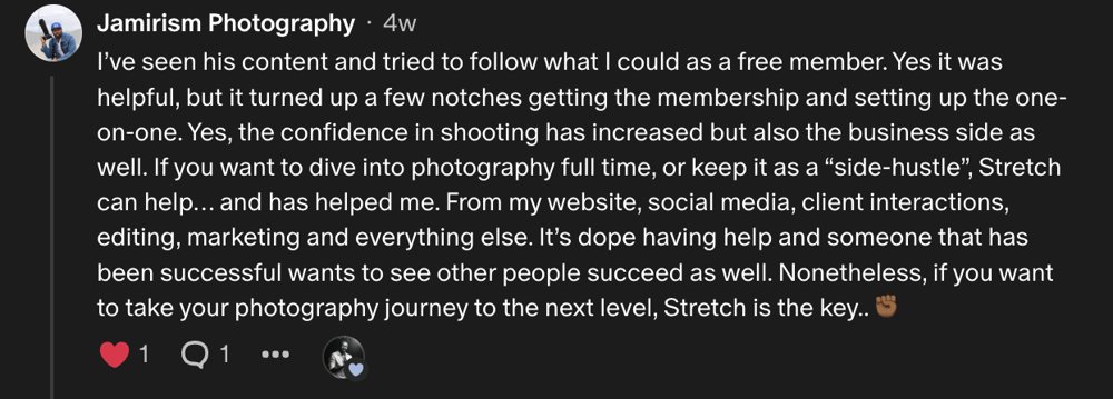 Patreon member review